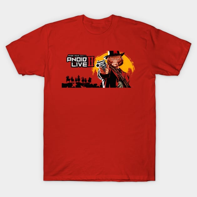 pnoid red dead T-Shirt by pnoid